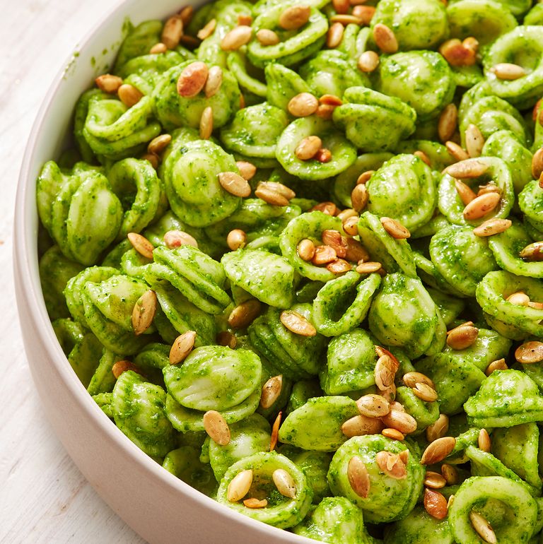 Healthy Pesto Pasta