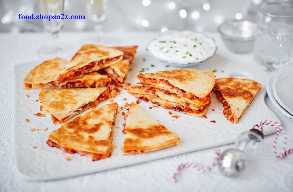 Mini chipotle bean and cheese quesadillas recipe