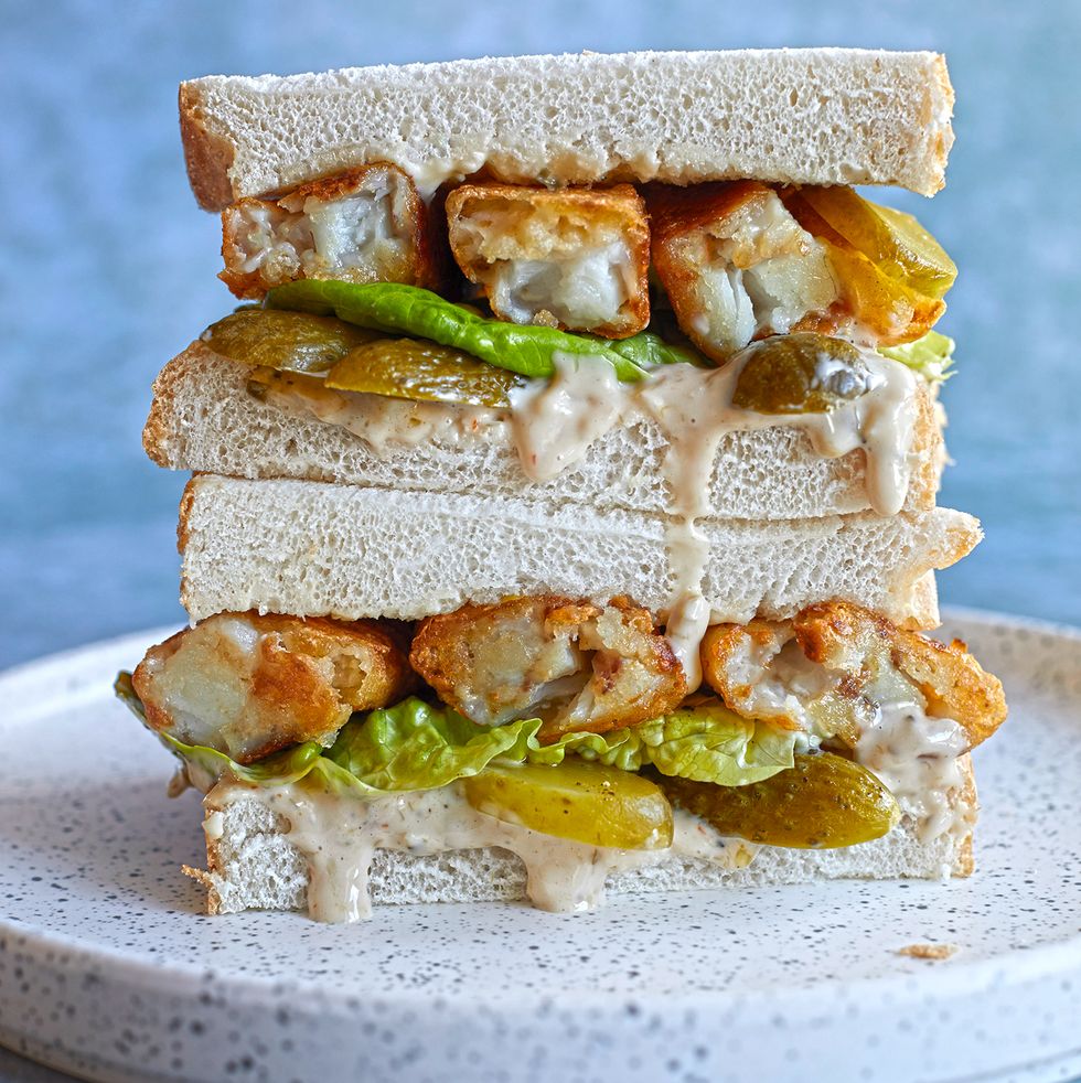The Ultimate Fish Finger Sandwich